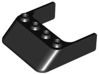 LEGO part Windscreen 4 x 4 x 1 6238