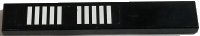 LEGO part Tile 1 x 6 with 10 White Stripes on Black Background Pattern (Sticker) - Set 2556 6636pb208