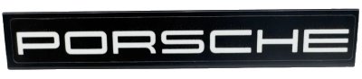 LEGO onderdeel Tile 1 x 6 with White 'PORSCHE' Pattern (Sticker) - Set 76916 (6636pb320)