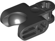 LEGO part Technic, Axle Connector 2 x 3 with Ball Joint Socket - Closed Sides, Straight Forks with Closed Axle Holes 67695