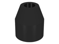 LEGO onderdeel Hose, Flexible  8.5L, End 1 x 1 x 2/3 Tabless 752