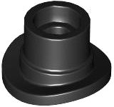 LEGO part Minifigure, Top Hat with Small Pin and Open Top 77108