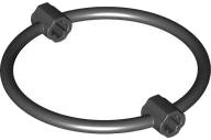 LEGO part Ring 7 x 7 with Axle Connectors 1L 79851