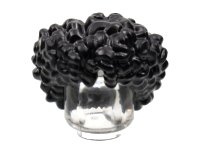 LEGO onderdeel Minifigure, Hair Bushy with Small Center Part 80911