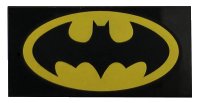 LEGO part Tile 2 x 4 with Batman Logo Oval Pattern 87079pb0317
