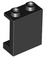 LEGO onderdeel Panel 1 x 2 x 2 with Side Supports - Hollow Studs 87552