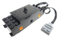 LEGO onderdeel Electric, Train Motor 9V RC Train with Integrated PF Attachment, Orange Wheel Holders 87574c01