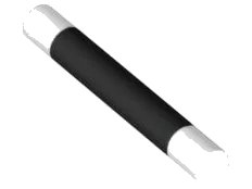 LEGO onderdeel Bar   3L with White Ends Pattern (Magic Wand) (87994pb01)
