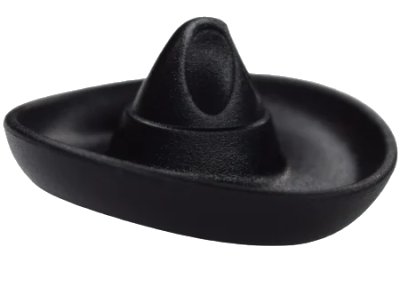 LEGO onderdeel Minifigure, Headgear Hat, Mexican Sombrero (BAM) (90307)