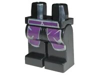 LEGO part Hips and Legs with Harry Potter Snape Pattern, Original 970c00pb0002