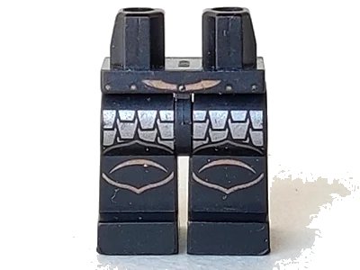 LEGO onderdeel Hips and Legs with Kingdoms Scale Mail Pattern (970c00pb0062)