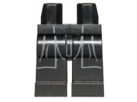 LEGO part Hips and Legs with SW Sith Robe Pattern (Darth Vader) 970c00pb0344