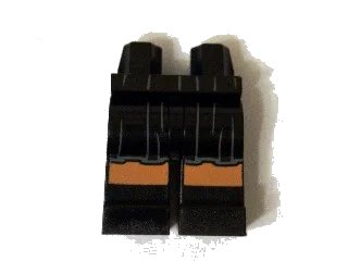 LEGO onderdeel Hips and Legs with Skirt, Boots and Nougat Knees Pattern (Scarlet Witch) (970c00pb0386)