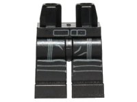 LEGO part Hips and Legs with SW First Order TIE Fighter Pilot Pattern 970c00pb0462