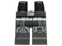 LEGO part Hips and Legs with SW Imperial Death Trooper Armor Pattern 970c00pb0598