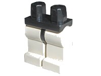 LEGO part Hips and White Legs 970c01