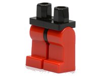 LEGO part Hips and Red Legs 970c05