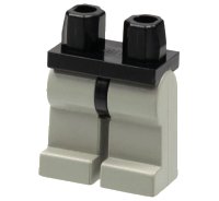 LEGO part Hips and Light Gray Legs 970c09