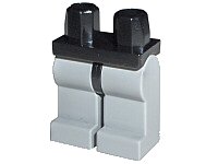 LEGO onderdeel Hips and Light Bluish Gray Legs (970c86)