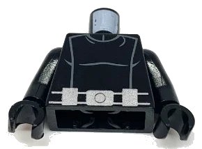 LEGO onderdeel Torso SW Armor Imperial Trooper Pattern / Black Arms / Black Hands (973pb0518c01)