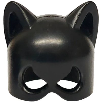 LEGO onderdeel Minifigure, Headgear Mask Catwoman, Small Gap between Eye Holes (98729)