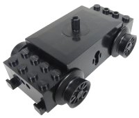 LEGO part Electric, Train Motor 12V with Wheels Type II with 3 Round Contact Holes bb0012vb