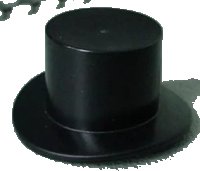 LEGO part Homemaker Figure / Maxifigure Headgear Top Hat bb0015e