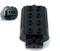 LEGO part Electric, Motor 12V Type 2 for 2-prong connectors with Middle Pin bb0022m2