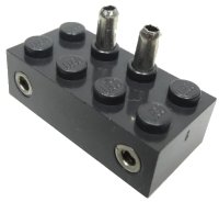 LEGO onderdeel Electric, Train 4.5V On/Off Switch Brick 2 x 4 bb0097