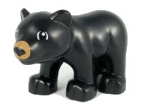 LEGO onderdeel Duplo Bear Baby Cub with Medium Nougat Muzzle Pattern bearcubc01pb02