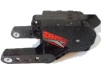 LEGO part Pullback Motor 10 x 5 x 4 Motorcycle (Motor 8) with Gray and Red Pattern on Both Sides (Stickers) - Set 8354 motor8pb04