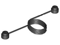 LEGO part String with End Studs (30L Overall) with (Same Color) Studs Pattern x127c30pb01