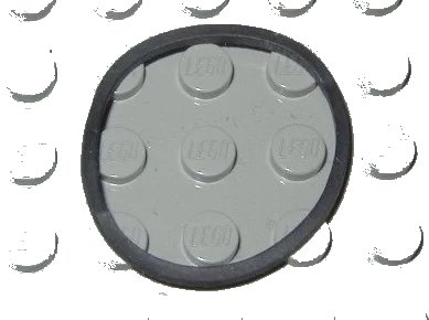 LEGO onderdeel Rubber Band Medium (Square Cross Section) Thin Cut (x137)