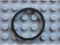 LEGO part Rubber Band Medium (Square Cross Section) Thick Cut x137a
