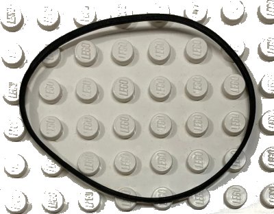 LEGO onderdeel Rubber Band Extra Large (Square Cross Section) (x138)
