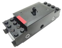 LEGO onderdeel Electric, Train Motor 9V RC Train with Red Stripe Pattern x1688pb01