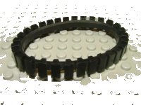 LEGO part Tread with 30 Treads Small Wedge-Shaped x486a