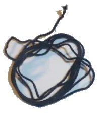 LEGO part String, Cord Medium Thickness   35cm x77cc35