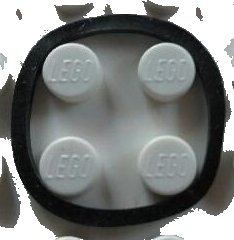 LEGO onderdeel Rubber Band Small (Square Cross Section) (x88)