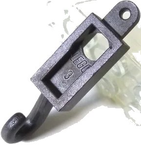 LEGO onderdeel Hook Metal 1 x 4 x 1 (x99)