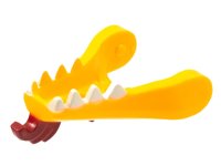 LEGO part Dragon Head (Ninjago) Jaw Lower with White Teeth and Dark Red Beard and Spines Pattern 40934pb03