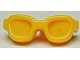 LEGO part Friends Accessories Glasses, Oval Shaped with Small Pin 93080l