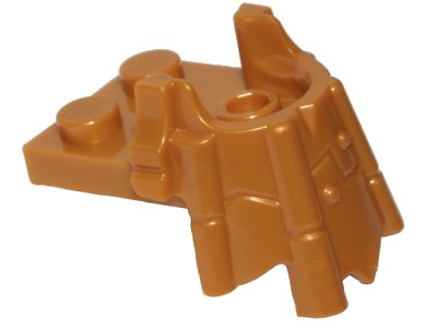 LEGO part Plate, Modified 2 x 2 with Curved Minifigure Head Holder (15440)