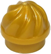 LEGO part Platte, Rund 1 x 1 mit vertikalem Wirbel / Drehung 15470