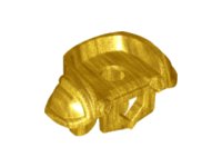 LEGO part Cuirasse Minifigure avec Épaulettes Grande, Découpe Pentagonale et 4 Plots sur le Dos 22402