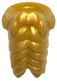 LEGO part Minifigure Beard, Long Spiral Double 3177