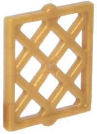 LEGO part Pane for Window 1 x 2 x 2 Lattice Diamond 38320