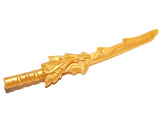 LEGO part Minifigure, Weapon Sword, Katana (Dragon Guard) (93055)