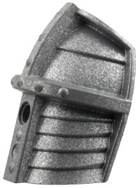 LEGO part Large Figure Armor, Shoulder - Ridged (Knights Kingdom II) 54936