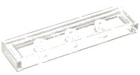 LEGO part Tile 1 x 4 2431